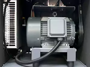 B&D Oil Free Scroll Air Compressor with Tank and Dryer - Motor