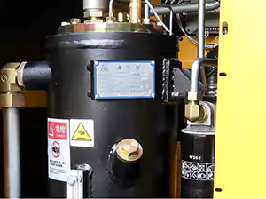 B&D PM Variable Speed Drive (VSD) Rotary Screw Air Compressor - oil-separator
