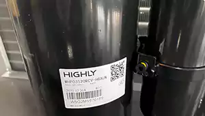 F18AIR Rotary Screw Air Compressor Refrigerated Air Dryer - Refrigeration Compressor